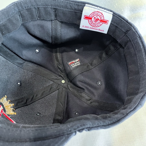 Budweiser King of Beers Navy and Red Hat/Cap - Picture 6 of 7